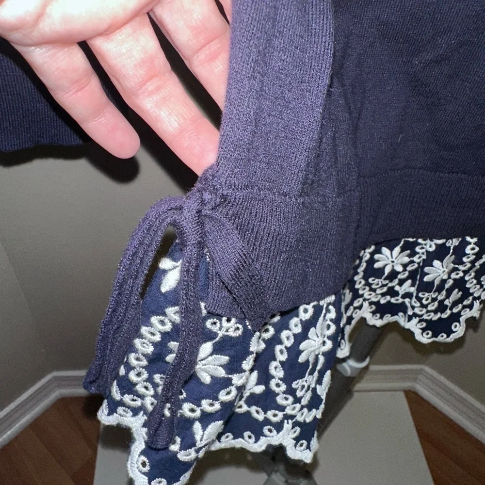Kate Spade Broome Street Eyelet Sweater
